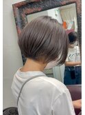 グレージュ bobスタイル