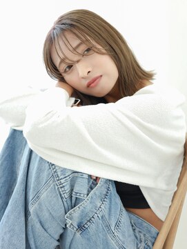 イロカヘアー(iroca.hair) 【tetote六甲道 柳】ナチュラルボブ /こなれミディ