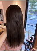 【Mary Harris】マロングレージュ・ナチュラルストレート