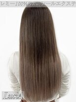 ルシア 京都四条河原町烏丸(LuciA)&nbsp;【レミー100%/54cm】シールエクステ×バレイヤージュ×Pカラー