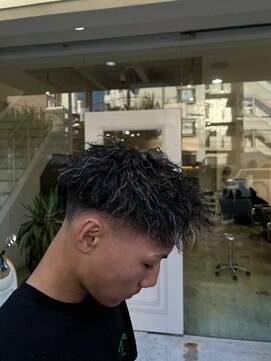 タイドヘア 茨木店(TIDE HAIR) ハイライト＆ツイストパーマ