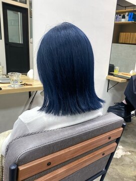 イェッカ(YECCA) ブリーチ1＊ネイビーカラー＊
