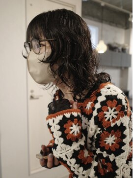 ヨー(Yoh-) 【ウルフパーマ/中里千尋】レイヤーパーマ/ゆるパーマ/ウルフ