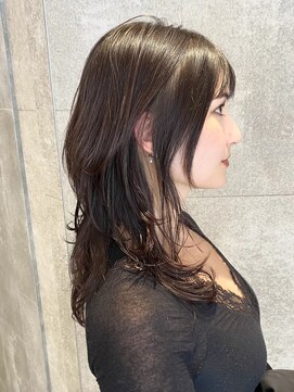 ピークアブー 原宿ハラカド(PEEK-A-BOO) 顔まわりハッシュカットミディアムロングレイヤー