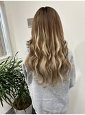 ハイライト×ダイヤモンドプルエクステ