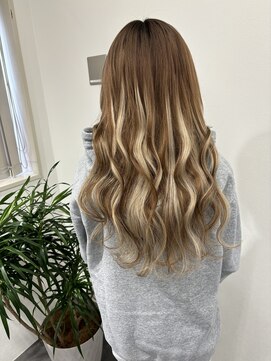 フィーネ 横浜(Fi -Ne) ハイライト×ダイヤモンドプルエクステ