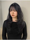 レイヤー×ブルーブラック