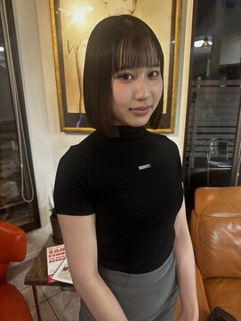 コレット ヘアー 大通(Colette hair) 酸性ストレート×ボブ