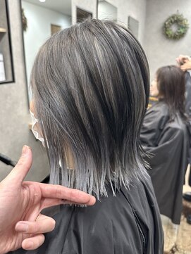 リベストバイジェービー 稲毛(li best. byjb) ホワイトグレージュ/チェリーブラウン/ミニウルフ[稲毛/稲毛駅]