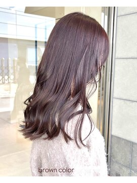 クラメールパリ 福岡(Kraemer Paris) 柔らかいブラウンカラー