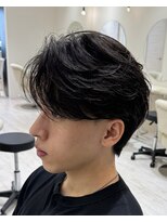 バース 梅田中崎町店(BIRTH)&nbsp;ニュアンスパーマフェザーパーマセンターパートワンカールパーマ