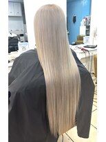 グラスペディア(graspedia)&nbsp;ハイトーン/シルバーベージュ/艶髪/ストレート/髪質改善