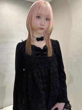 ペレ アネックス 大阪梅田茶屋町店(PELE ANNEX) くびれヘア/アプリコットオレンジ/夏のヘアアレンジ/梅田