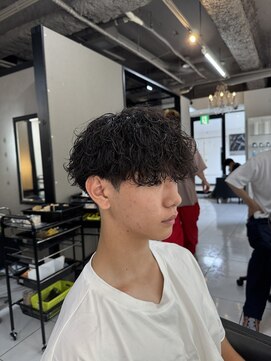 アイズ 海老名(AIZU) 波巻きパーマ　波巻きスパイラルパーマ　海老名パーマ　メンズ