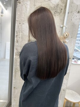 ネウィ 京都四条烏丸(newi) 白髪染めにもおすすめの綺麗なカラー