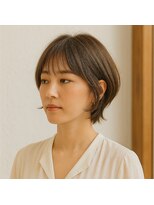 スープレックス ヘアーデザイン(SOUPREX HAIR DESIGN) 大人ナチュラルショートボブ 20代 30代 40代 50代 60代髪質改善