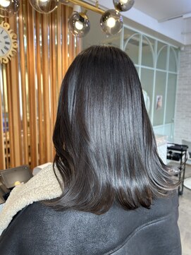 チュール(ture) うる艶ダークブラウンカラー