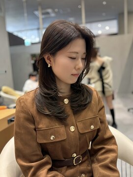 ヘアデザインファブロ イオンモール宮崎店(hair design FABRO.) バタフライレイヤー/ミディアムレイヤー×髪質改善