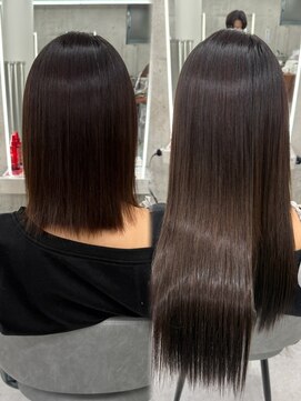 【ビフォあり】エクステ×ダークブラウン