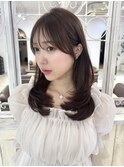レイヤーカット/前髪カット/学割U24/顔周り[stylist竹田]