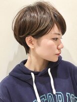 ピークアブー 原宿ハラカド(PEEK-A-BOO) ショートヘア/絶壁解消/くせ毛/丸み/耳かけ/大人マッシュ/好印象