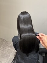 イオエ 西梅田(ioe) ブリーチなしカラー/髪質改善/ミルクティーベージュ/小顔ヘア