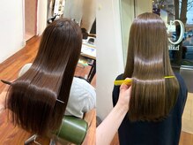 シエル ヘアーメイクアップ(CieL hair make up)の雰囲気(人気NO.1☆カラー剤にトリートメントを混ぜる髪質改善カラー)