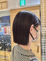 オーガニックエコ 川越(organic+eco)&nbsp;20代30代/切りっぱなしボブ/ミニボブ/夏ヘア/髪質改善