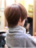 【warmth(大槻)】美ショートグラデーション×ハンドブローのみ