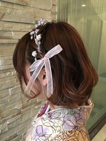 ネオアトリウム(neo atrium)&nbsp;リボン編み込みボブ