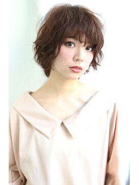 ラエティス(Laetus) 【Laetus/大和西大寺】スタイリング簡単なパーマショート