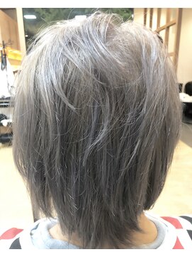 ベルポートヘア(Bellport hair) シルバーメンズstyle♪