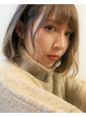 色っぽボブの柔らかとろみシアベージュ☆