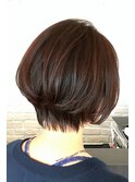 【AMAZING HAIR 美沢店/桜井】前下がり くびれショートボブ