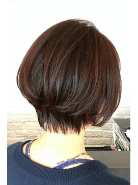 アメイジングヘアー 美沢店(AMAZING HAIR) 【AMAZING HAIR 美沢店/桜井】前下がり くびれショートボブ