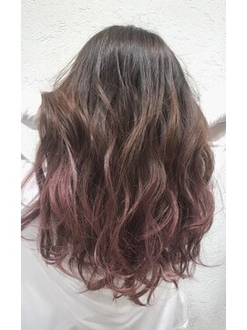 シエル 所沢プロぺ通り店(CIEL) ピンググラデーションアッシュ__ハイライト__CIEL029