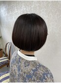 まとまり感◎ラウンドボブ