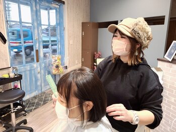 フェリス(Felis)の写真/【荒尾/宮内】基本一人のスタイリストが最初から最後まで担当☆ご要望やご相談も気軽にできる♪