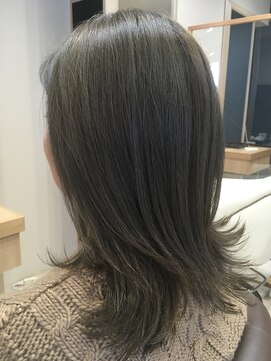 ヘアサロンアンドヘアメイクディー(hair salon hair make D) 仙台D　ロングウルフカット×髪質改善×大人かわいい外ハネstyle