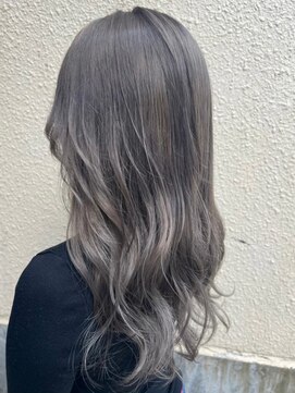 ヘアーデザイン ポポラリタ(Hair Design Popolarita) 透明感グレージュスタイル
