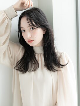 ポケット 高崎店(POCKET) POCKET【ポケット】長めバング×柔らかゆるロング