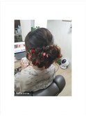 結婚式お呼ばれヘア