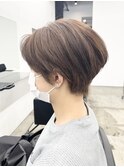 #暗めカラー#デザインカラー#フェイスフレーミング#小顔ショート