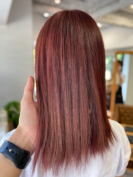 フツーロ 栄(FUTURO) ＃レッドブラウン＃ヘアカラー＃暖色系カラー＃名古屋美容室