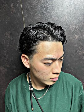 ヒロギンザ 神田店(HIRO GINZA) テーパーフェード ツイストスパイラル