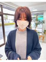 シンス(Since)&nbsp;サイドバングを作って変化を 外ハネデザイン