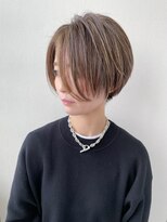 ヘアーアンドスパ フェリーチェ ミチ 野田屋町店(HAIR&SPA felice MICHI)&nbsp;【feliceMICHI島田和也】ハイライト立体感丸みショート