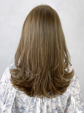 アイティーバイアルバム 松戸店(IT by ALBUM) くすみベージュ秋色オリーブカラー_ba407321