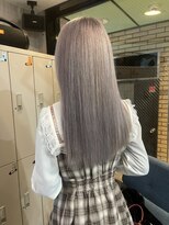 ラフ(LAFF)&nbsp;#バレイヤージュ#グレージュカラー#ボブウルフ#ココアベージュ