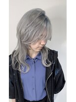 フラワーズペタルバイスミカ(Flowers petal by sumika)&nbsp;水色ルーツ×ホワイトシルバー